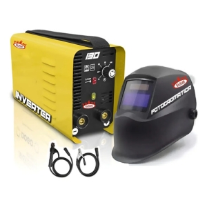 Soldadora Inverter Compacta 140 Profesional + Mascara Elsue