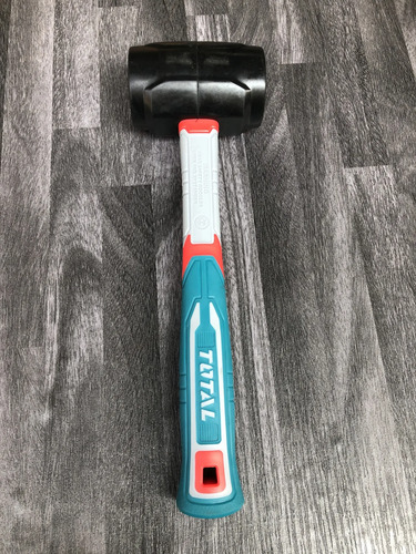 Martillo Mazo De Goma 16oz Mango De Fibra Total Thruh6816 - Imagen 2