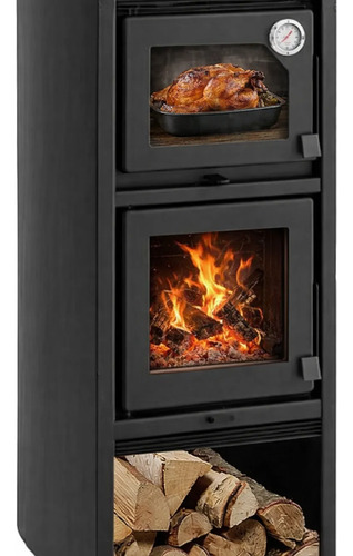Calefactor Horno Doble Combustion Metavila Lyon 110mt2 Elsue - Imagen 7