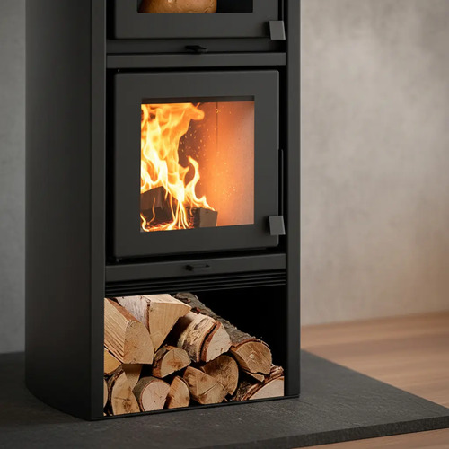 Calefactor Horno Doble Combustion Metavila Lyon + Kit Techo - Imagen 6