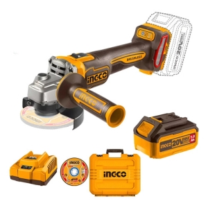 Amoladora 4 1/2 1200w Bat Y Carg Valija Ingco Cagli2211532