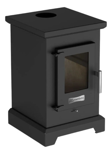 Calefactor A Leña Doble Comb Dublin 50m2 Kit Techo Metavila - Imagen 8