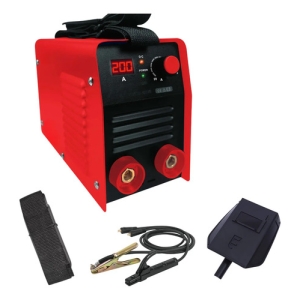 Soldadora Inverter 200a Con Mascara Hasta 4mm Gran Potencia