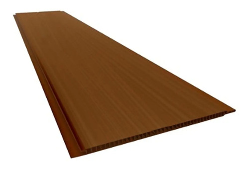 Cielorraso Pvc Marron 2m 8mm Caoba Techo Revestimiento
