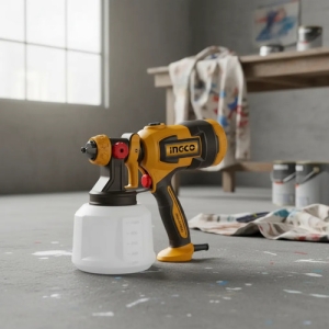 Equipo Pistola Pintar Electrica 530w T Plastico 1000ml Ingco