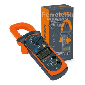 Tester Multimetro Digital Pinza Amperimetrica Truper Mut-202