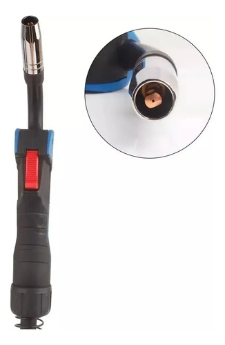 Torcha Mig 2.9m Para Soldadora Mig Mag 200 Amp Euroconector - Imagen 4