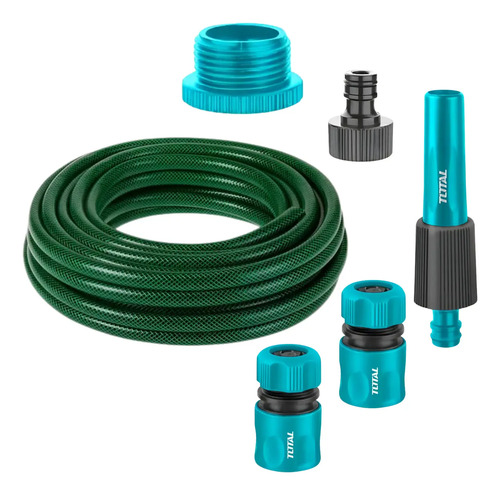 Set Kit Manguera Riego Acoples Pistola 1/2 10 - 15 - 20 Met - Imagen 2
