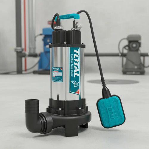 Bomba Pozo Negro Con Triturador 1500w 2hp Total Twp7150026 - Imagen 4