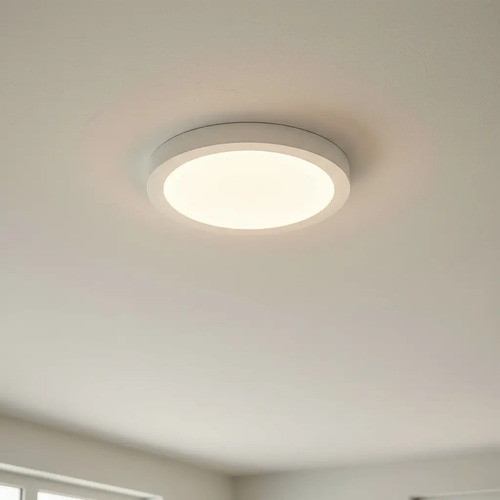 Panel Led Plafón 18w Foco Sobrepuesto Redondo Luz Fría Techo - Imagen 5
