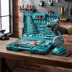 Kit Set Juego De 172 Piezas Con Llave Impacto 550nm Total