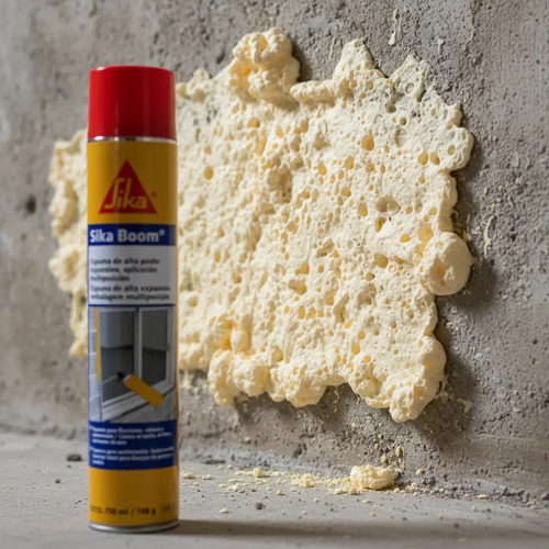 Espuma Expansiva De Poliuretano Para Relleno Sika Boom 750ml - Imagen 2