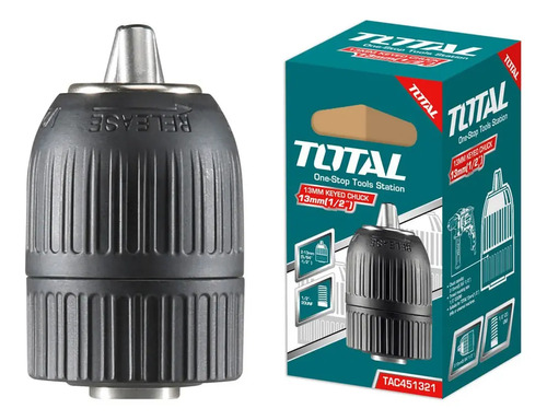 Mandril Total Sin Llave 1/2 - 13mm Tac451321
