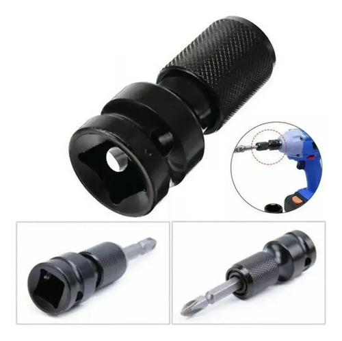 Mandril Adaptador Llave De Impacto 1/2 A 1/4 Hembra Jadever - Imagen 5