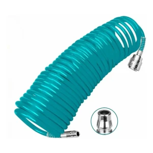 Manguera Espiral Para Compresor 15mts C/acople 6mm-8mm Total