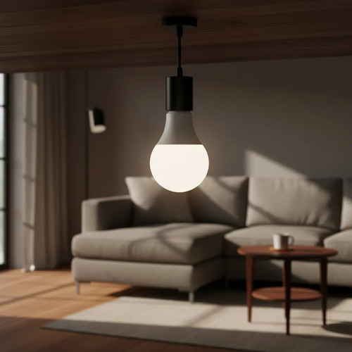 Lámpara Foco Led 7w 6500k Luz Fría Blanca E27 Bulbo - Imagen 6