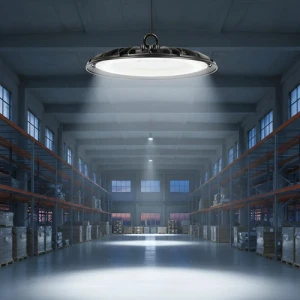 Campana De Techo Exterior Colgante Led Ufo 150w Luz Fria
