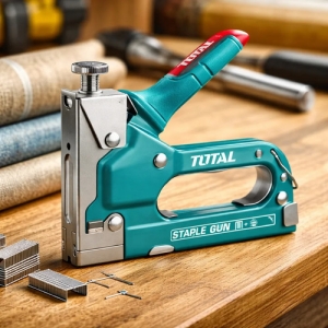 Engrampadora Ajustable Total, Grampas 4-14mm Madera Tapizado