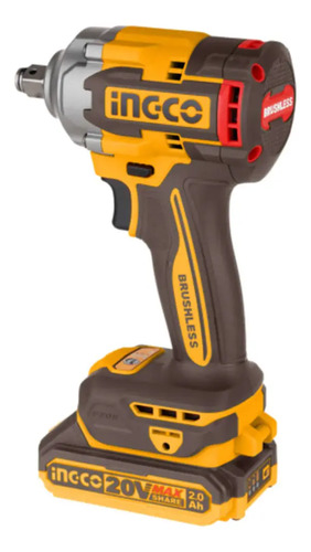 Llave De Impacto Inalámbrica Ciwli2040-9 Ingco Hexagon - Imagen 4