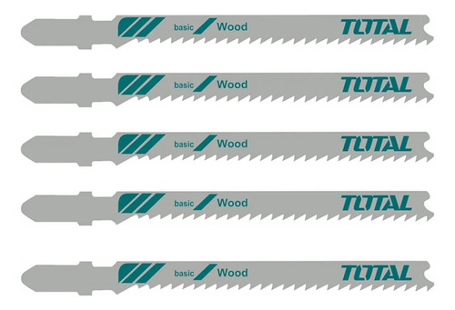 Set 5 Hojas P Sierra Caladora Tipo T Para Madera Tac51101b
