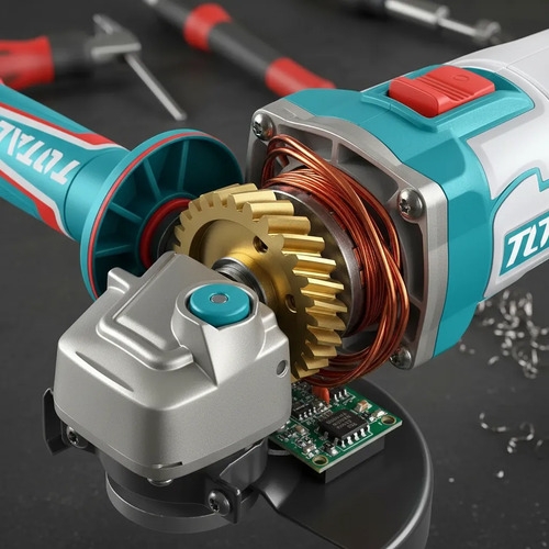 Amoladora Inalámbrica Total 20v Industrial Brushless S/bat - Imagen 6