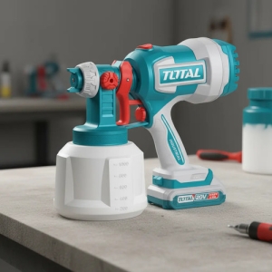 Pistola Pintar Inalambrica 20v Total 800ml Con Bateria Carg