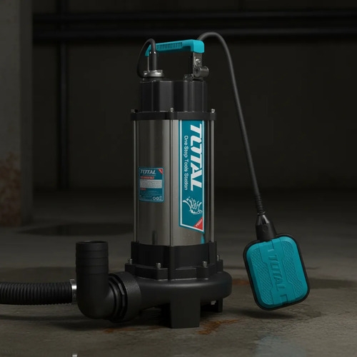 Bomba Pozo Negro Con Triturador 1500w 2hp Total Twp7150026 - Imagen 6