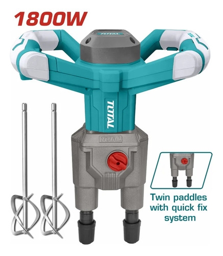 Mezclador Mixer 1800w Batidor Pintura Binda Total Td616006 - Imagen 4