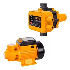 Kit Bomba Periferica 0.5hp + Press Control Automatico Ingco