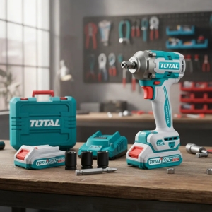 Llave Atornillador De Impacto Total 20v Brushless C/bateria