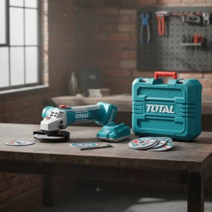 Mini Cortador Industrial + Bat 2ah + Carg + 7 Discos Total
