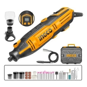 Mini Torno Ingco Mg2008 200w C Pantalla Lcd Y 149 Accesorios