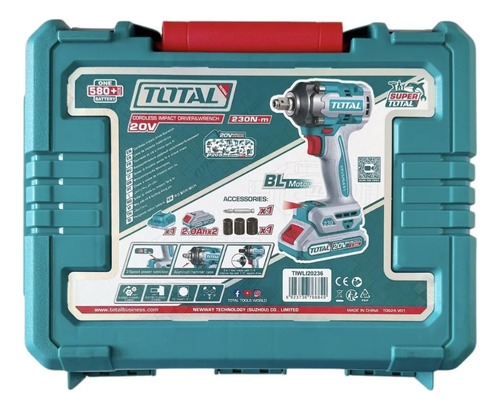 Llave Atornillador De Impacto Total 20v Brushless C/bateria - Imagen 7