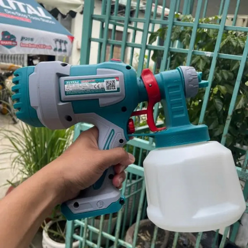 Pistola Pintar Inalambrica 20v Total 800ml Con Bateria Carg - Imagen 5