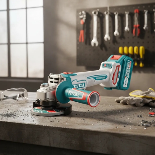 Amoladora Inalámbrica Total 20v Industrial Brushless S/bat - Imagen 4