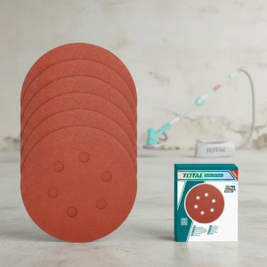 30 Lijas Velcro 225mm Para Lijadora De Techo Yeso Total