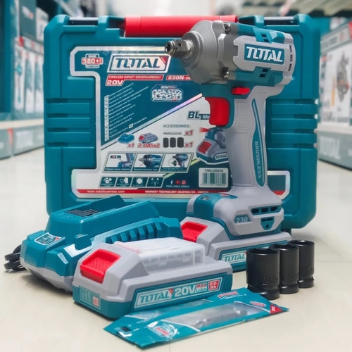 Llave Atornillador De Impacto Total 20v Brushless C/bateria - Imagen 2