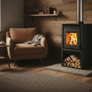 Calefactor A Leña Metávila 680 Gf Hogar 58 M2