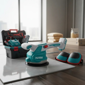 Ventosa Vibradora Total 20v Para Cerámicas, 60kg - Con 1 Bat