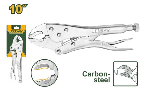 Pinza Morsa 10 Muelas Curvas Jadever Jdlp1110 - Imagen 2