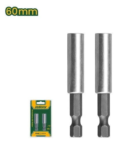 Soporte Para Puntas Taladro 2 Piezas Jadever 60mm 1/4 - Imagen 2