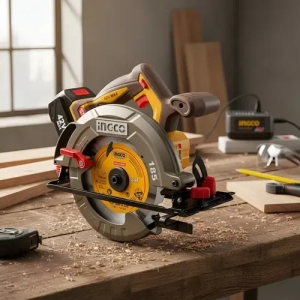 Sierra Circular 42v Brushless 185mm Acc Ingco Industrial Naranja Oscuro 50 Hz / 60 Hz