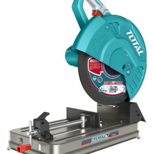 Sierra Sensitiva Total 2400w, Línea Industrial, 14'' 355mm, Cortadora De Metales, Hierro, Acero, Aluminio - Incluye Disco De Corte - Ts9243558 Turquesa