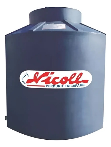Tanque Para Agua Potable 1100l Nicoll Tricapa Perdurit Plus Gris
