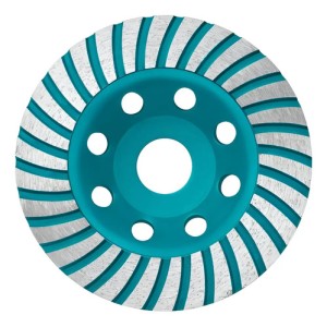 Disco Desbaste Hormigón Total Para Amoladora, 4.1/2'' 115mm, Eje 22.2mm - Tac2411151 Turquesa