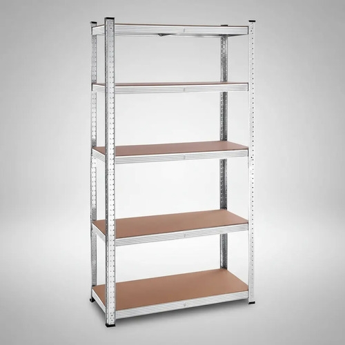 Estanteria Multiuso Metalica 1500x700x300 5 Estantes Jadever Plateado - Imagen 4