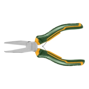 Mini Pinza De Punta Curva De 4.5  Jadever Con Mango Ergonómico