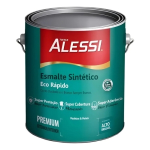 Esmalte Sintético Brillante Base Agua Sin Olor Alessi 3.6 Lt