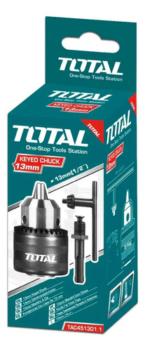 Mandril Total Con Llave De 13mm Y Adaptador Sds Plus - Tac451301.1 - Imagen 2