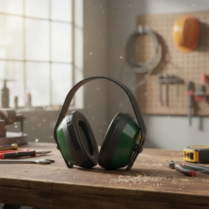 Proctector Orejera De Oidos 24 Db Jadever Jdem1101 Verde